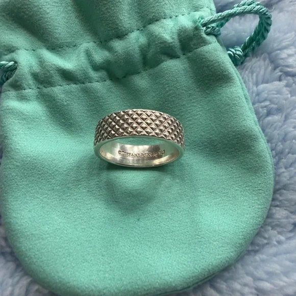 Tiffany & Co Wide Band Ring - Picture 4 of 8